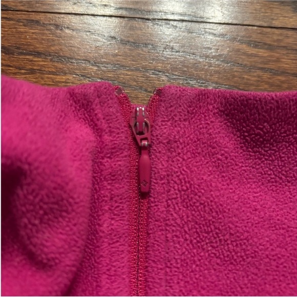 Columbia Fuchsia Quarter-Zip Pullover - Picture 5 of 6
